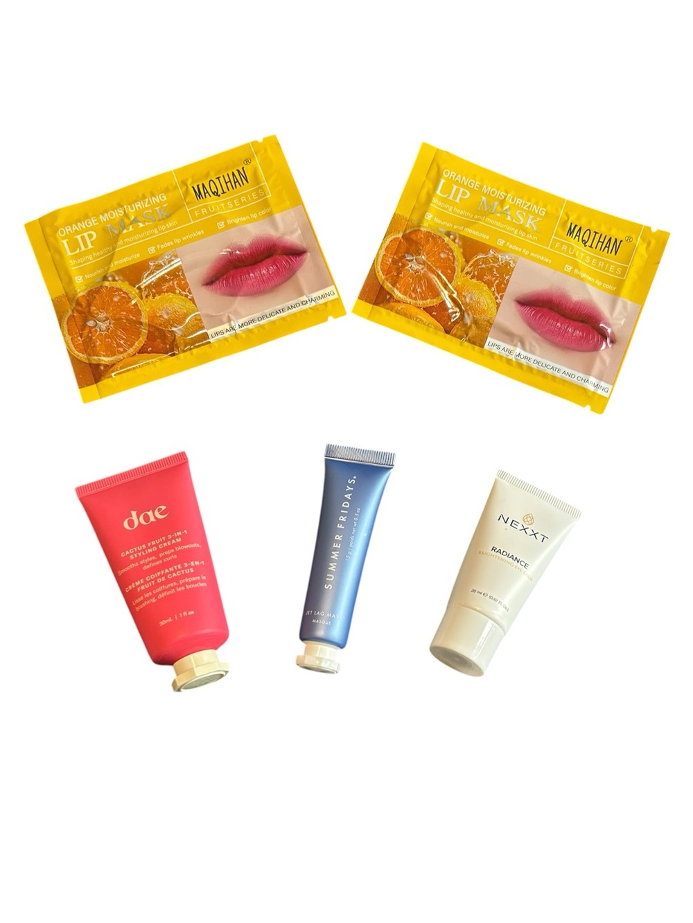 Summer Fridays Jet Lag Mask & Dae Beauty Bundle Travel Set